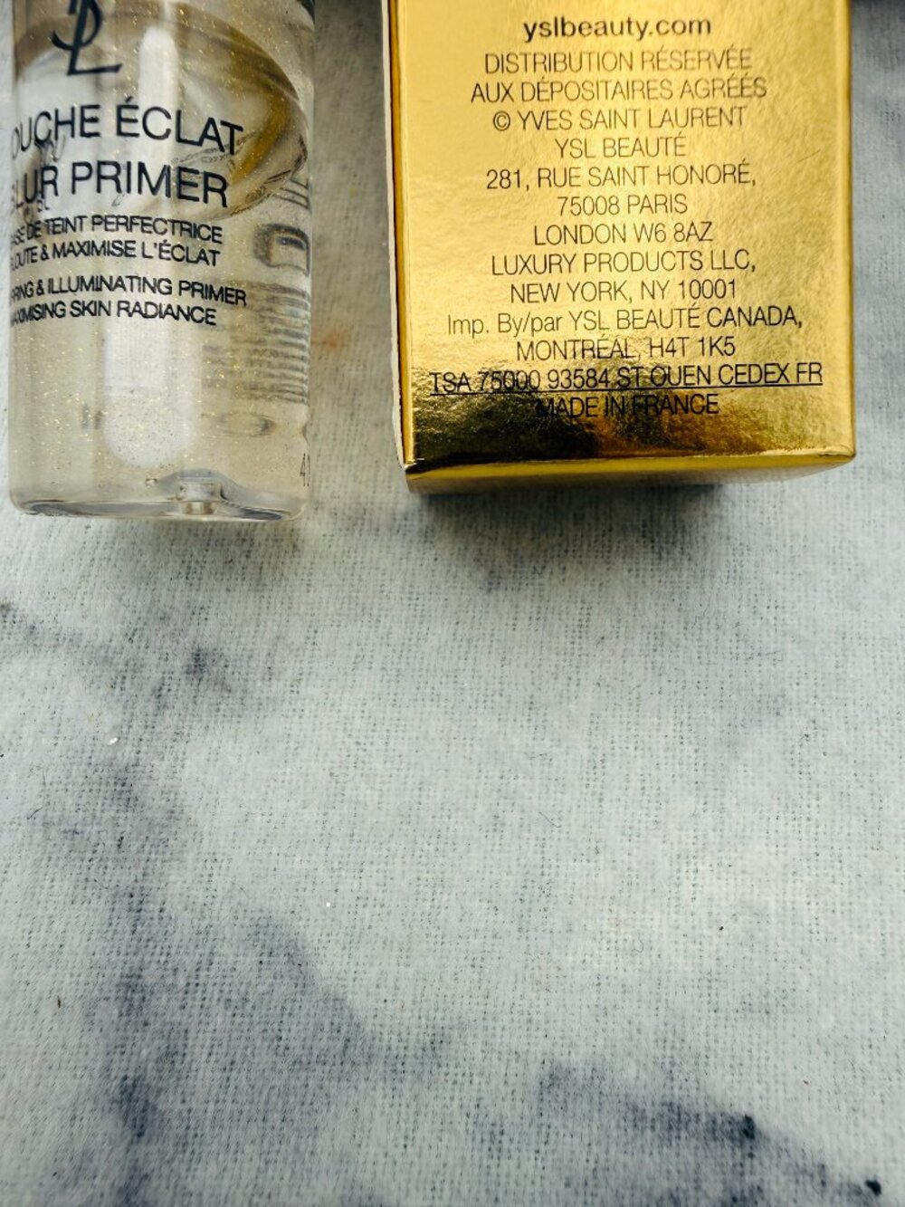 Yves Saint Laurent Beauty,Blurring & Illuminating Primer-Mini10ml,0.33oz-BOX-NEW - Picture 10 of 13